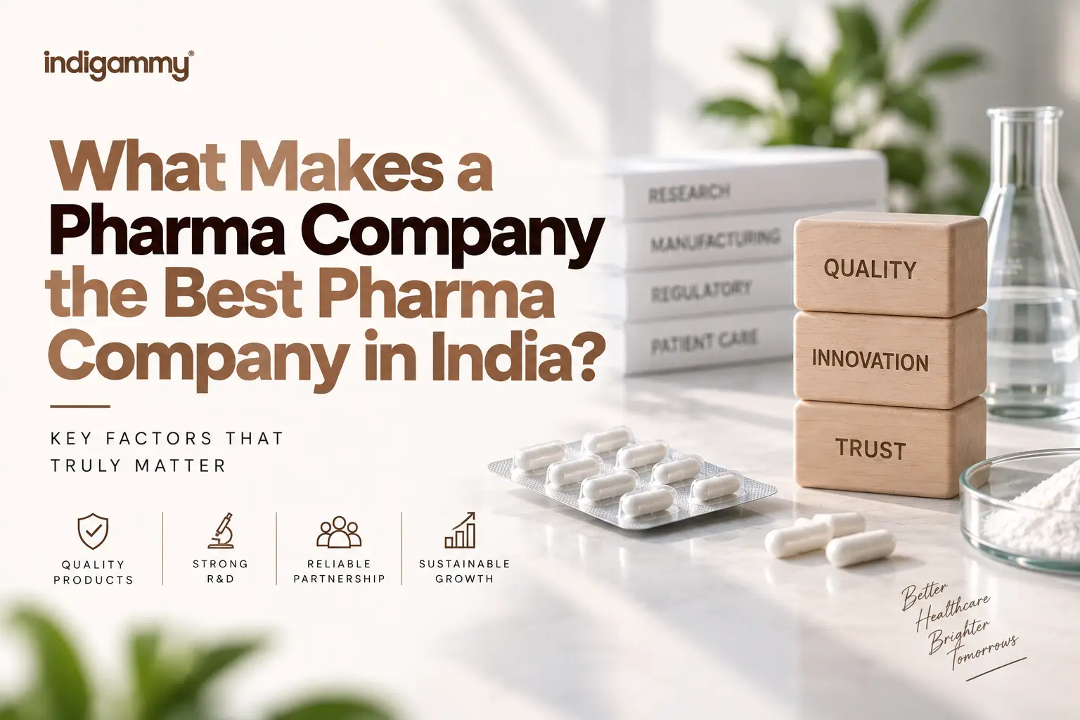 What Makes a Pharma Company the Best Pharma Company in India?