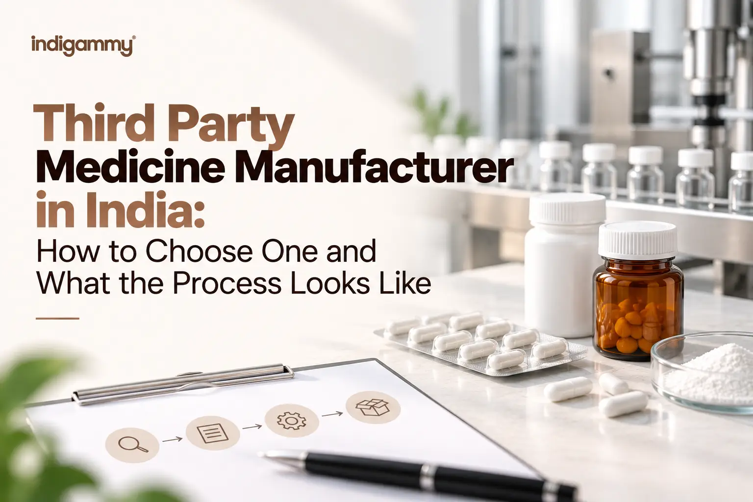 Third Party Medicine Manufacturer in India: How to Choose One and What the Process Looks Like