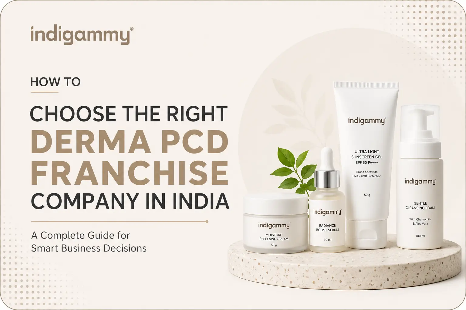 How to Choose the Right Derma PCD Franchise Company in India