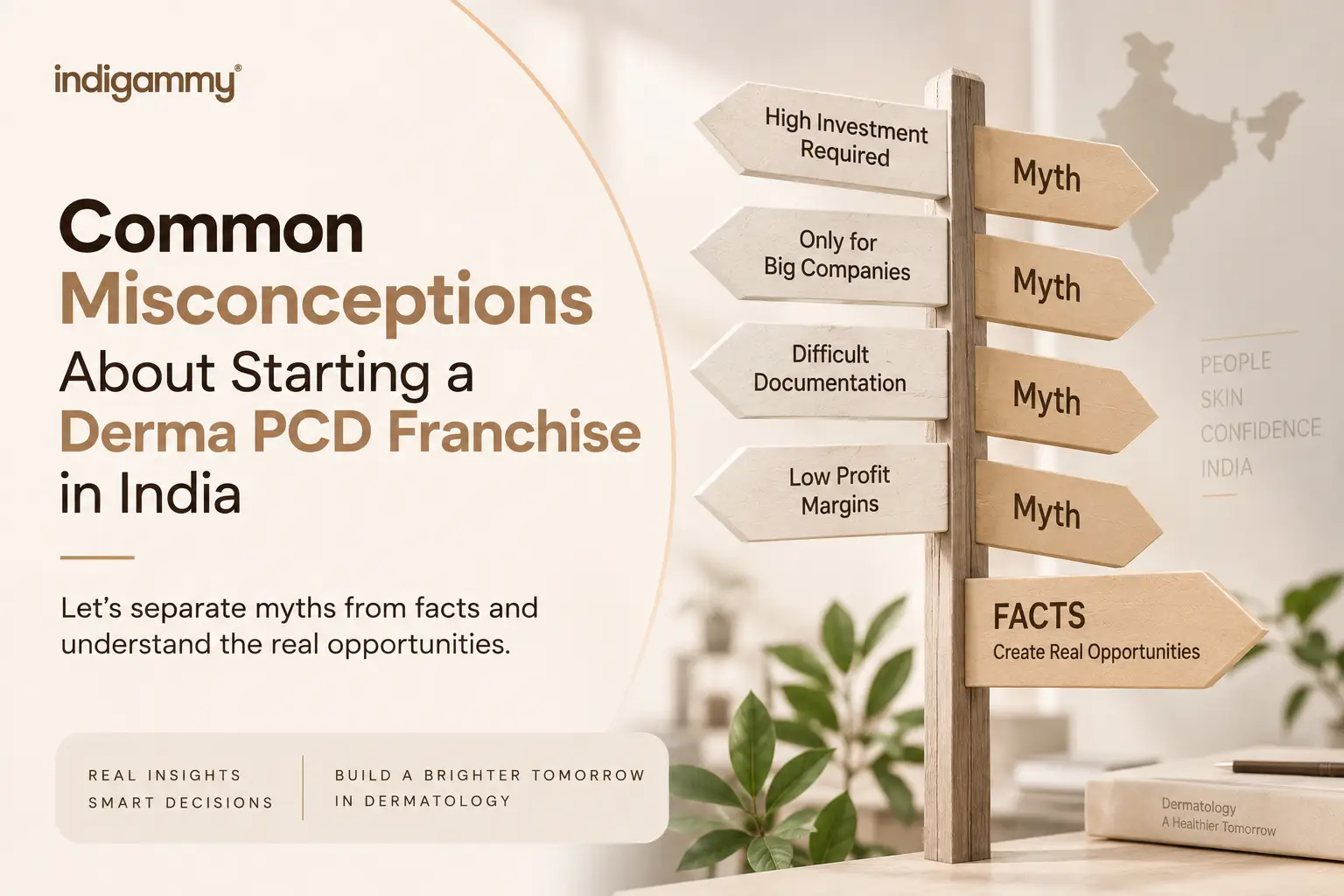 Common Misconceptions About Starting a Derma PCD Franchise in India