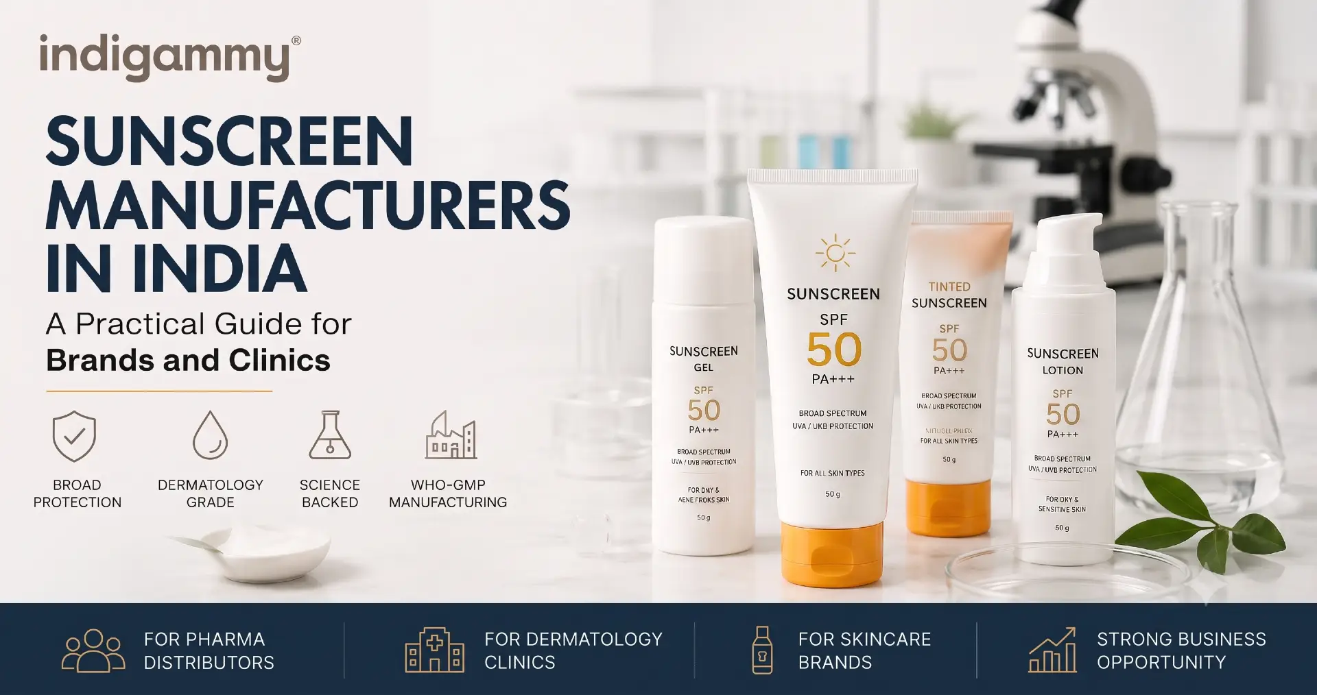 Sunscreen Manufacturers in India: A Practical Guide for Brands and Clinics